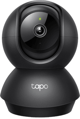 Cámara de Seguridad Interior Wi-Fi 360°, 1080p Full HD, Visión Nocturna 12 m, Detección IA Personas y Llanto de Bebé, Audio Bidireccional, Compatible Alexa y Google Home, Almacenamiento microSD 512 GB