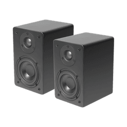 PAR de Altavoces de Estantería | Woofer  de 4&#039;&#039; | Tweeter de 1 | Acabado negro mate | 40 watts | 8ohms