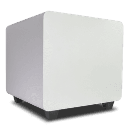 Subwoofer Activo de 12in | Diseño Down-Firing | 500W RMS | Recinto Sellado | Acabado Blanco