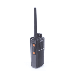 Radio Portátil UHF 400-512 MHz, Digital DMR y Analógico, 5 W, Incluye antena, batería, cargador y clip,  16 canales preconfigurados