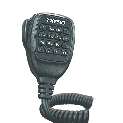 Micrófono bocina con DMTF para radio TXM9600