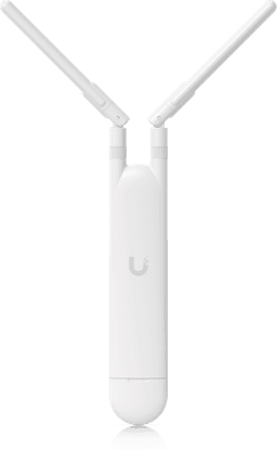 Access Point UniFi MESH para exterior 802.11ac doble banda 2.4/5 GHz, MIMO 2x2, antenas desmontables, hasta 1167 Mbps