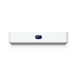 UniFi Protect UNVR-Instant – Grabador de Video en Red con Soporte para HDD de 3.5”, Switch PoE Integrado de 6 Puertos GbE (40W) y Puerto HDMI Viewport