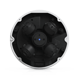 Cámara Multisensor AI de 32 MP con 4 Lentes Ajustables, Zoom Óptico 2.33×, Cobertura IR 360°, Motor AI Multi-TOPS y Alimentación PoE++ para Monitoreo de Amplia Cobertura