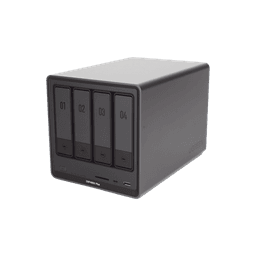NAS UGREEN NASync DXP4800 Plus / Procesador Intel Pentium Gold 8505 5 Núcleos / 4 Bahías SATA + 2 M.2 NVMe PCIe 4.0 / 8GB DDR5 Expandible a 64GB / 10GbE + 2.5GbE / USB 3.2 Gen 2 Tipo C / HDMI 4K / Sistema Almacenamiento Conectado Red