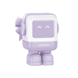 Cargador RobotGaN de 65W Serie UNO | 3 Puertos de Carga Rápida | 2 USB-C | 1 USB-A | PD 3.0 | QC 4.0 | Carga Inteligente | Tecnología GaN II | Zapato Magnético Extraíble | Carcasa Ignifuga | Pantalla LED. 