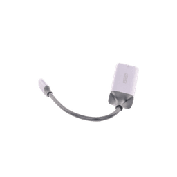 Adaptador de Red USB-C 3.1 (5 Gbps) a RJ45 | Thunderbolt 3 | Admite 10/100/1000 Mbps |  Chip Inteligente | Amplia Compatibilidad | Caja de Aluminio | Longitud del cable 10 cm.