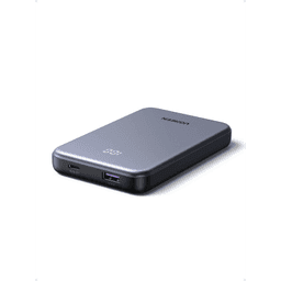 Power Bank / 10000 mAh / 20W PD3.0 PPS / USB-C + USB-A / Carga Rápida 3 Horas / Pantalla Digital / Protección NTC