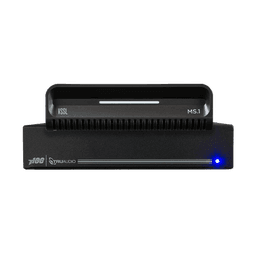 KIT Amplificador T100 y Streamer de Audio Modular MS.1 | PoE + USB-C | HDMI eARC + Óptica + RCA | Bluetooth LE Audio | WiFi | Control4-Crestron-Elan-RTI-URC-Savant-Lutron | AirPlay2-GoogleCast-SpotifyConnect