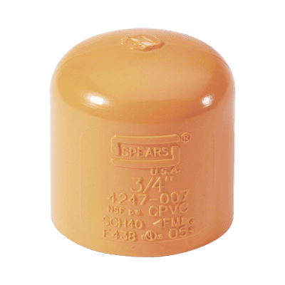 Tapón Final para Tubería de ¾” / para Detectores de Humo por Aspiración VESDA / Caja con 25 Piezas