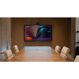 Yealink MeetingBoard 86 Pro, Centro de Colaboración Inteligente con IA, 4K UHD, Android 13, Micrófonos Integrados y Cámara Ultra Gran Angular