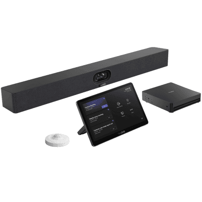 Sistema de Videoconferencia MVC‑S40‑C5U de Yealink para Salas Pequeñas y Medianas con Microsoft Teams Nativo, RoomSensor Inteligente y Control Táctil Avanzado