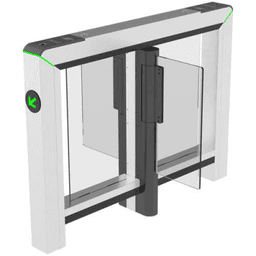 Puerta Rápida de Doble Carril Mars-S1200 / Compatible con RFID-Fingerprint-QR / Anti-pinch y Anti-tailgating / Accesibilidad para Sillas de Ruedas / Desbloqueo de Emergencia / Estructura Modular / Acero Inoxidable SUS304