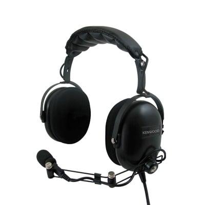 Diadema  kenwood con reducción de ruido de 24dB 