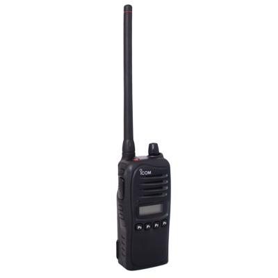 Radio portátil analógico, 5W de potencia, 128 canales, pantalla alfanumérica, rango de frecuencia 136-174 MHz, 