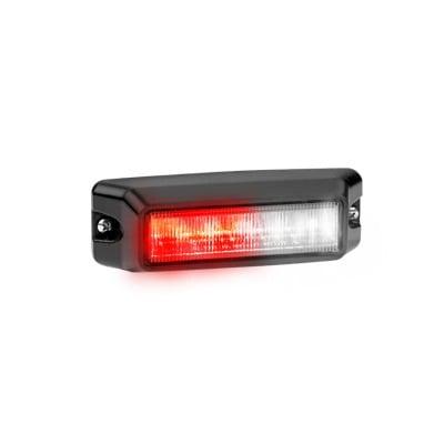 Luz auxiliar de 12 LED Ìs en color rojo / claro con mica transparente.